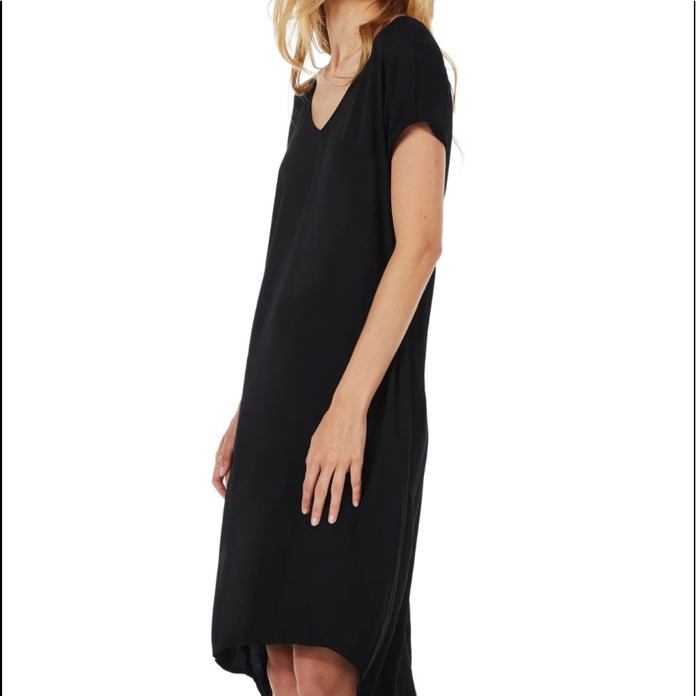 Michael Stars black hi low dress